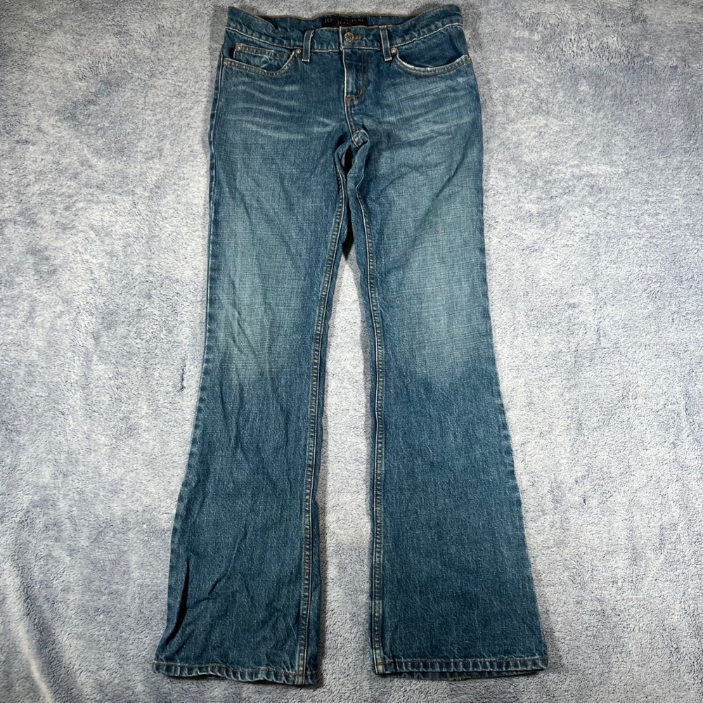Juicy Couture Jeans‎ Womens 28 Blue Bootcut Low Rise 100% Cotton Made in USA